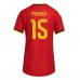 Belgie Thomas Meunier #15 Dámské Domácí Dres MS 2026 Krátkým Rukávem Belgie Thomas Meunier #15 Dámské Domácí Dres MS 2026 Krátkým Rukávem